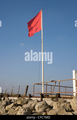 Armee Leben Schießplatz in Hythe auf der Küste von kent Stockfoto