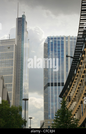 Heron-Tower und 99 Bishopsgate, City of London, England. Stockfoto