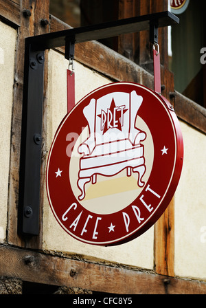 Pret A Manger, Oxford, UK. Stockfoto