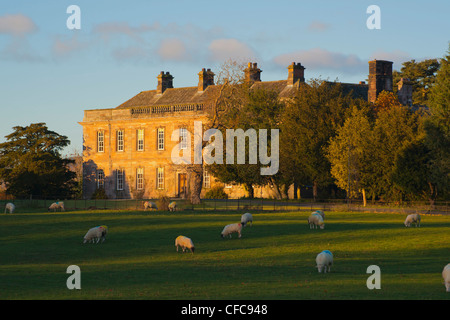 Dalemain House, in der Nähe von Penrith, Lake District, Cumbria, England, November 2010 Stockfoto