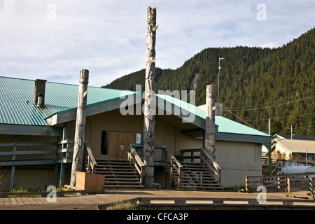 Hartley Bay in British Columbia Kanada Stockfoto