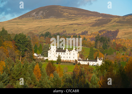 Herbstfärbung Landschaft, Blair Castle, Perthshire, Scotland, UK Stockfoto