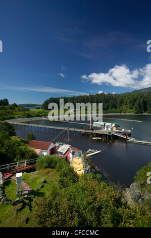 Yuquot, auch bekannt als Friendly Cove West Vancouver Island, British Columbia, Kanada. Stockfoto