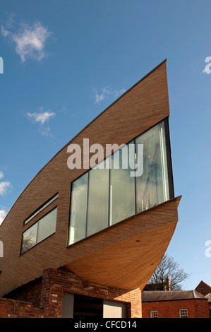 Michael Baker Bootshaus, Kings School, Worcester, Großbritannien Stockfoto