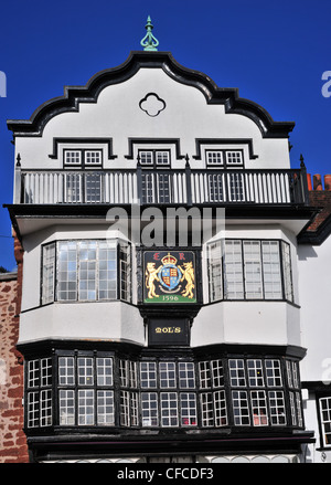 Mol Kaffeehaus in der Kathedrale schließen, Exeter, Devon, England Stockfoto