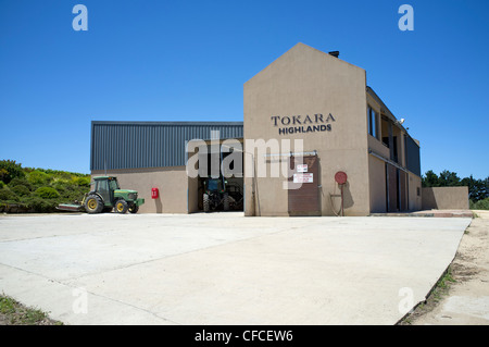 Tokara Hochland Weinberge Western Cape Südafrika Stockfoto