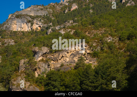 Der Tarn ist Ein 380 km Langer Fluss in Südfrankreich - Fluss der Tarn ist Fluss im Süden Frankreichs Stockfoto