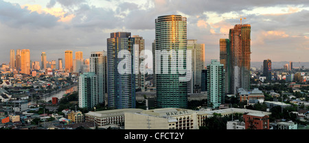 Ansicht von Makati, Manila, Philippinen, Südostasien, Asien Stockfoto