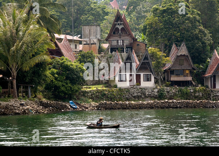 Tuk Tuk, Samosir Island, Lake Toba, Sumatra, Indonesien, Südostasien, Asien Stockfoto