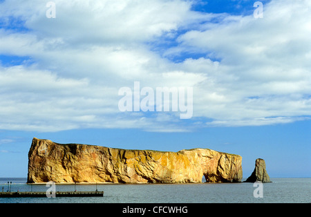 Perce Rock, Gaspésie, Quebec, Kanada Stockfoto