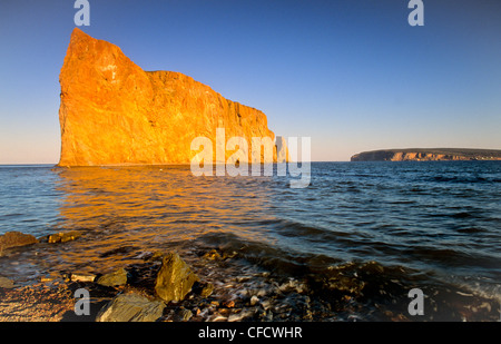 Perce Rock, Gaspésie, Quebec, Kanada Stockfoto