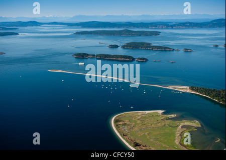 Sidney Spieß, Gulf Island National Park, Victoria, Britisch-Kolumbien, Kanada Stockfoto