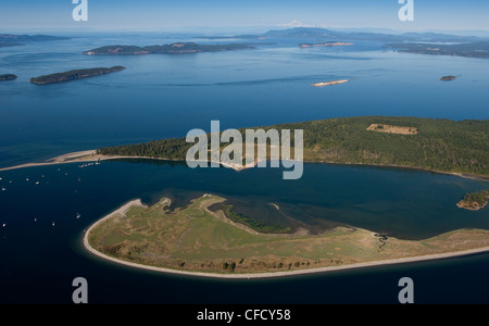 Sidney Spieß, Gulf Island National Park, Victoria, Britisch-Kolumbien, Kanada Stockfoto