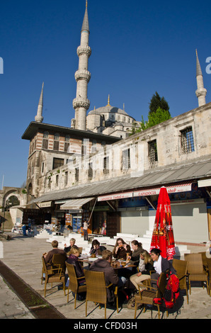 Sultan-Ahmed-Moschee (blaue Moschee), Istanbul, Türkei Stockfoto