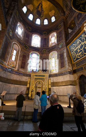 Hagia Sophia, auch bekannt als Aya Sofia, Istanbul, Türkei Stockfoto