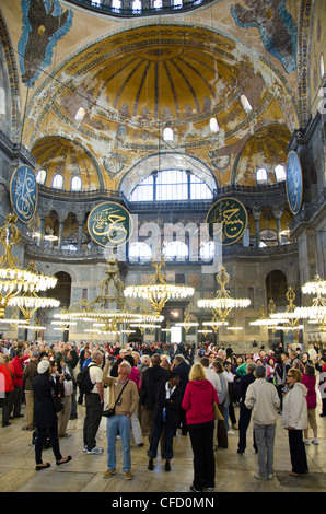 Hagia Sophia, auch bekannt als Aya Sofia, Istanbul, Türkei Stockfoto