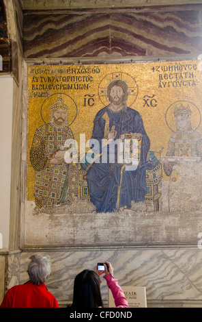 Hagia Sophia, auch bekannt als Aya Sofia, Istanbul, Türkei Stockfoto