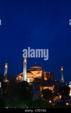 Hagia Sophia, auch bekannt als Aya Sofia, Istanbul, Türkei Stockfoto