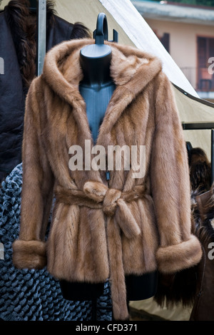 Fell, traditioneller Markt, Cannobio, Piemont, Italien Stockfoto