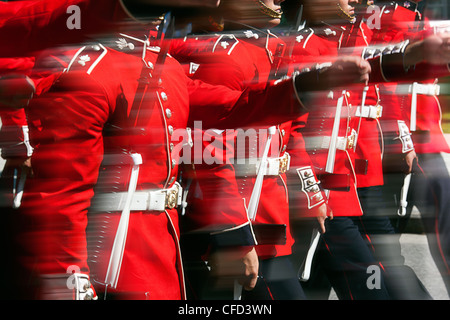Ändern der Wache, Parliament Hill, Ottawa, Ontario, Kanada Stockfoto