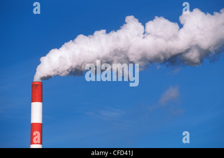 Rauchen Sie Wogen aus Stapel, Britisch-Kolumbien, Kanada. Stockfoto