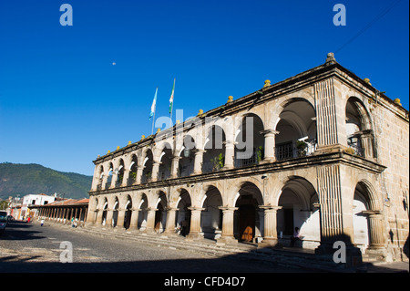 Gemeinde bauen, Antigua, Guatemala, Mittelamerika Stockfoto