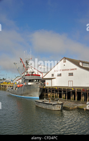 Golf von Georgien Cannery, historischen Steveston, Richmond, Britisch-Kolumbien, Kanada Stockfoto