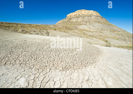 Killdeer Badlands, Ostblock, Grasslands National Park, Saskatchewan, Kanada Stockfoto