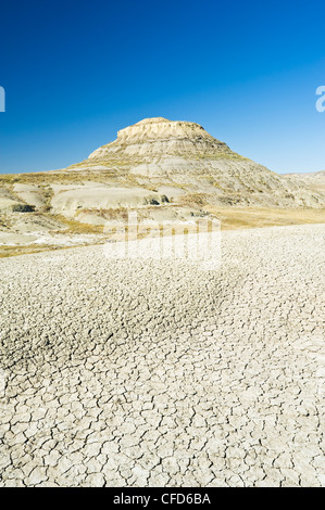 Killdeer Badlands, Ostblock, Grasslands National Park, Saskatchewan, Kanada Stockfoto