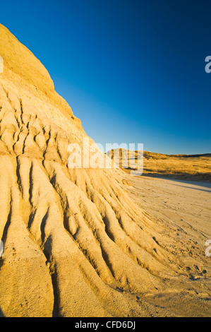 Killdeer Badlands, Ostblock, Grasslands National Park, Saskatchewan, Kanada Stockfoto