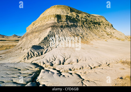 Killdeer Badlands, Ostblock, Grasslands National Park, Saskatchewan, Kanada Stockfoto