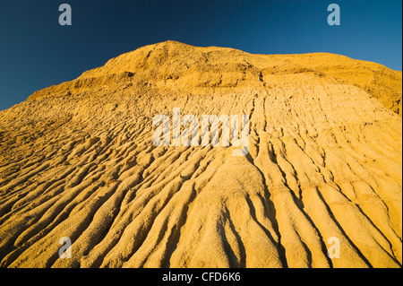 Killdeer Badlands, Ostblock, Grasslands National Park, Saskatchewan, Kanada Stockfoto