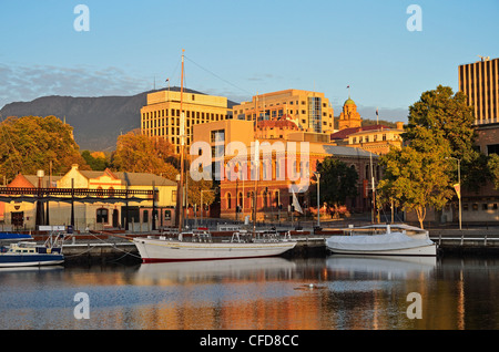 Sullivans Cove, Hobart, Tasmanien, Australien, Pazifik Stockfoto