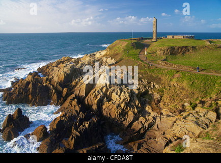 Pointe de St. Mathieu, Finistere, Bretagne, Frankreich, Europa Stockfoto