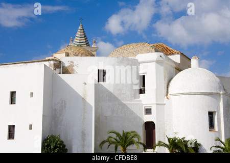 Die Kirche Santa Cruz (alte Kathedrale), Cádiz, Andalusien, Spanien, Europa Stockfoto