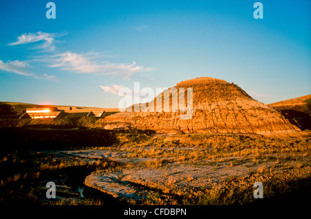 Royal Tyrrell Museum of Palaeontology, in der Nähe der Badlands, Drumheller, Alberta, Kanada Stockfoto