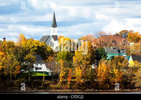 Woodstock, Saint John River Valley, New Brunswick, Kanada Stockfoto