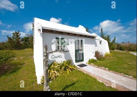 Heydon Vertrauen Kapelle aus dem Jahre 1616, Somerset, Bermuda, Mittelamerika Stockfoto