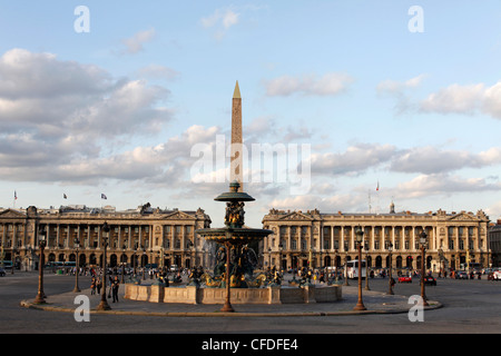 Platz De La Concorde, Paris, Frankreich, Europa Stockfoto
