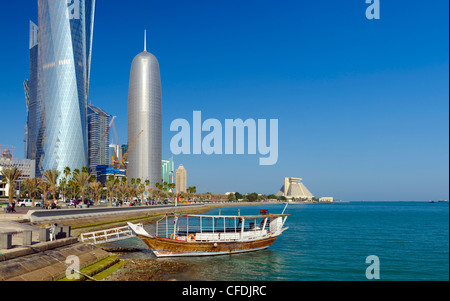 Al Bidda Turm und Burj Katar, Doha, Katar, Naher Osten