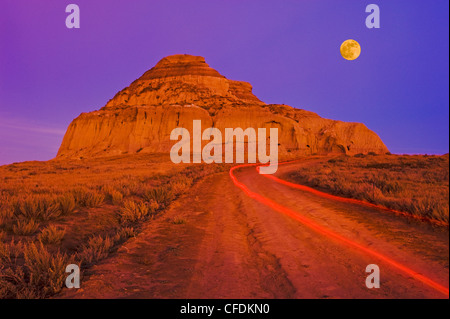 Schloss Butte, Big Muddy Badlands, Saskatchewan, Kanada Stockfoto