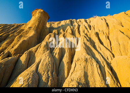 Avonlea Badlands, Saskatchewan, Kanada Stockfoto