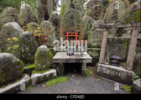 kleiner Schrein in Fushimi Inari Schrein, Kyoto, Japan Stockfoto