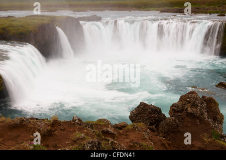 Godafoss Wasserfall, Island, Polarregionen Stockfoto