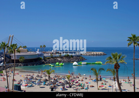 Torviscas Playa, Playa de Las Americas, Teneriffa, Kanarische Inseln, Spanien, Atlantik, Europa Stockfoto