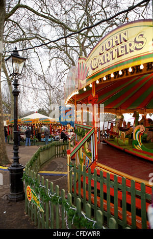 Winter-Wunderland, Hyde Park, London, England, Vereinigtes Königreich, Europa Stockfoto