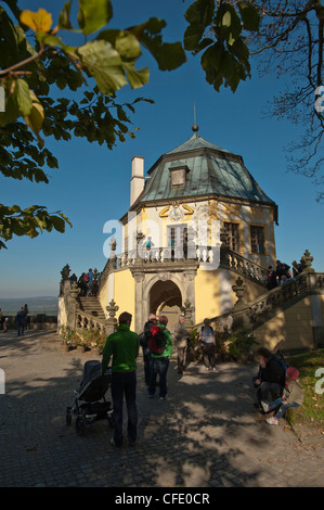 Festung Königstein, Sachsen, Deutschland, Europa Stockfoto