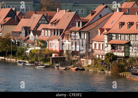 Klein-Venedig (Klein-Venedig), Bamberg, Bayern, Deutschland, Europa Stockfoto