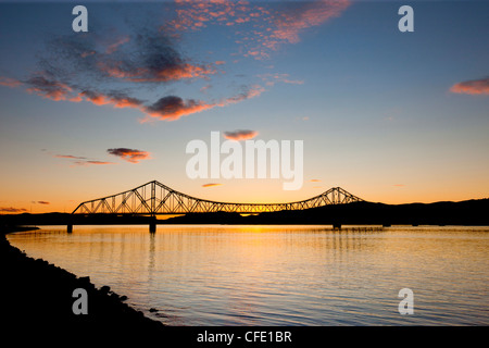 JC Van Horne Brücke Campbellton Stockfoto