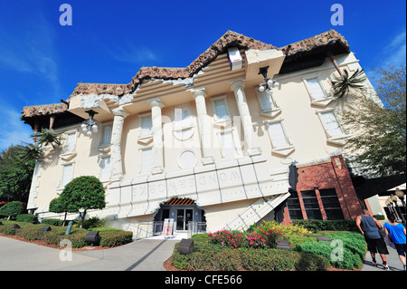 Bizarre Architektur am International Drive Stockfoto